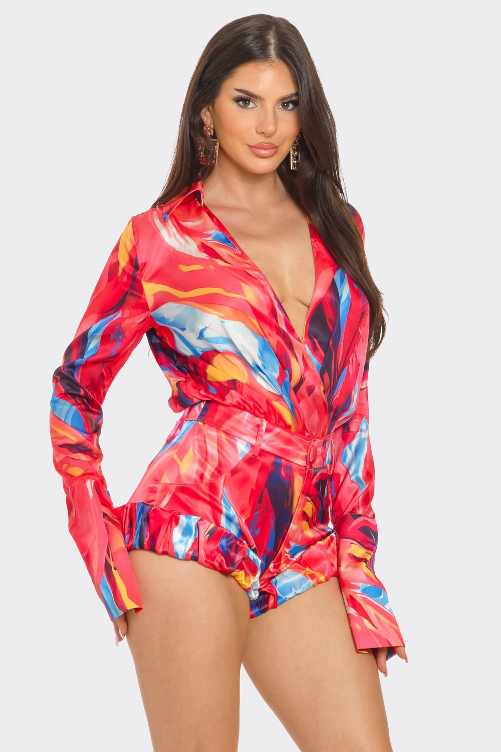 Las Vegas Me Pink 2 Piece Short Set