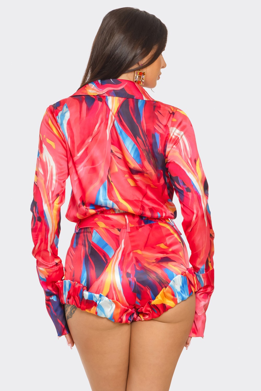 Las Vegas Me Pink 2 Piece Short Set