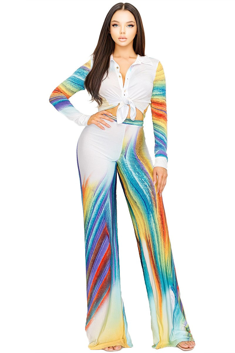 Picasso Off White Pant Suit