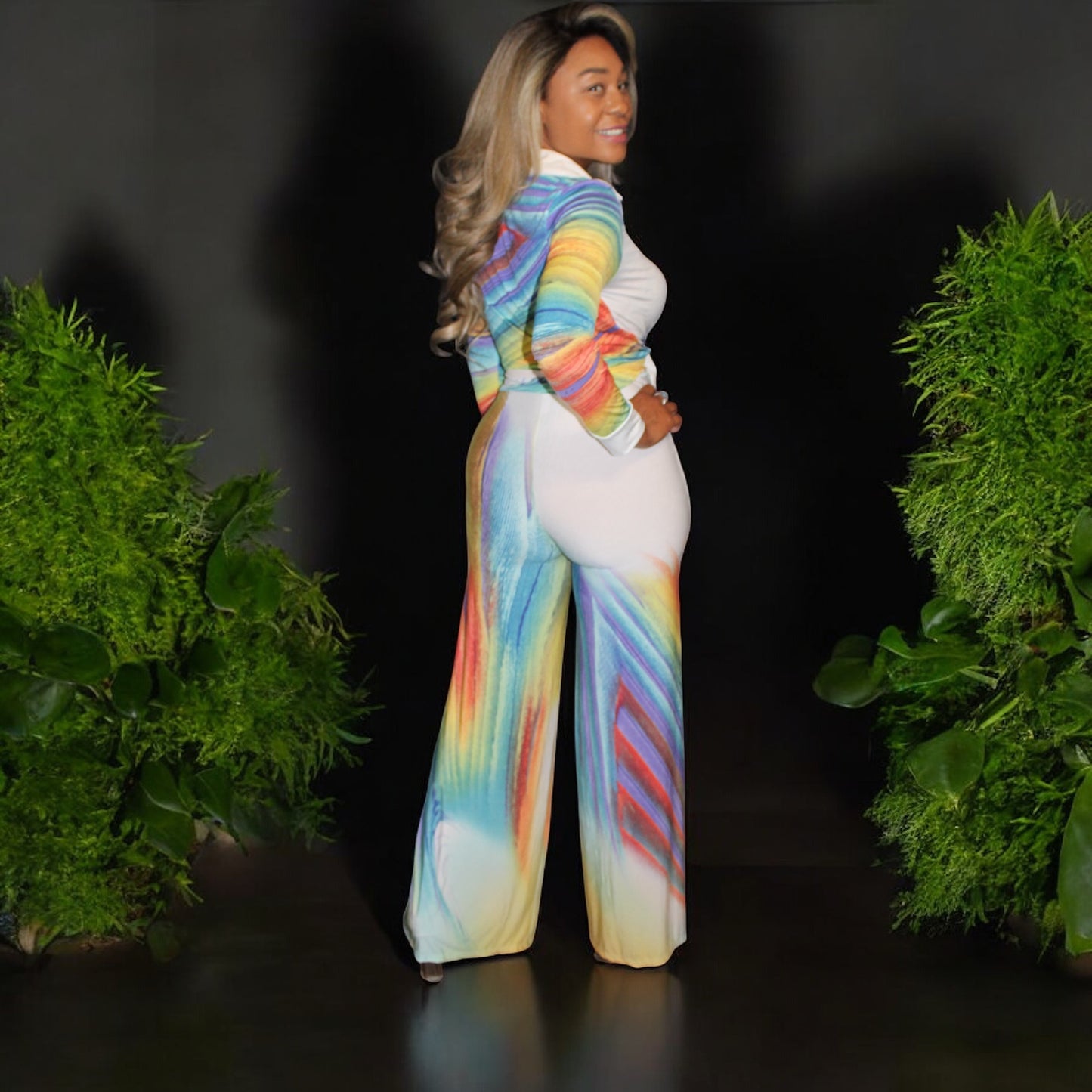 Picasso Off White Pant Suit